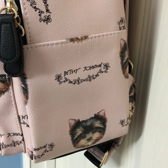 NWT - Betsey Johnson Yorki Backpack - Picture 6 of 8